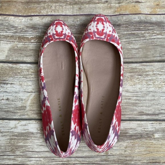 Kelly & Katie Tie Dye Ballet Flat 7M - Picture 7 of 10